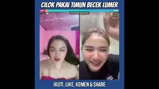 Colokin apem pakai timun