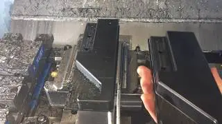 HDPE plastic part in a 3-axis mill