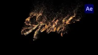 Text Dissolve : In After Effects