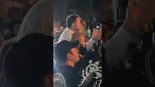 Augusto Melo fala com torcida do Corinthians em protesto