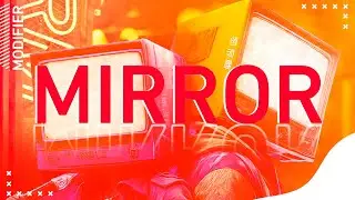 Mirror modifier in blender
