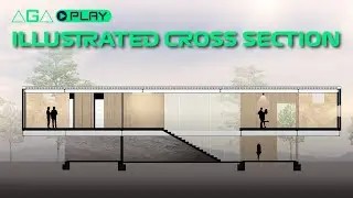 PHOTOSHOP FOR ARCHITECTURE - Illustrated Cross Section | AGA Play