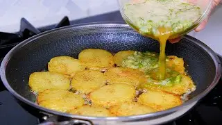 If you have 3 potatoes and 2 eggs! Potatoes with onions are tastier than meat! 🔝 2 ASMR Recipes!