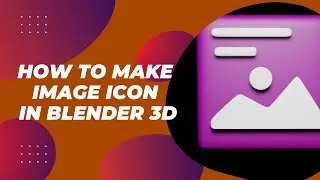 Creating Stunning UI Image Icons in Blender 3D | Beginner-Friendly Tutorial