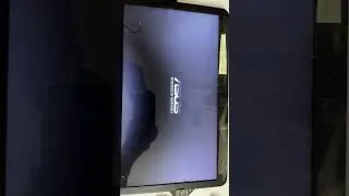 Laptop screen with board on back #computer #cursed #shorts