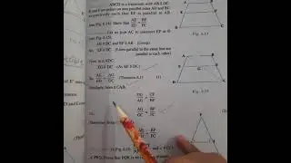 explanation of examples on Thales theorem