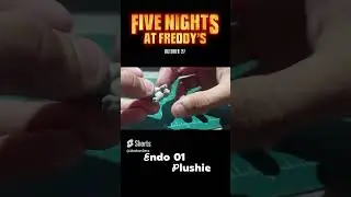 HOW TO MAKE ENDO-01 PLUSHIE IN 1 MINUTE!!! #purplefreddy #sparky #fnaf #fazbearfrights