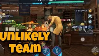 IS THE SECOND CURSE BUFF WORTH IT ON BOSS CONSTANTINE? | INJUSTICE 2 MOBILE
