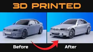How to paint 3D Printed RC CAR