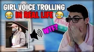 GIRL VOICE TROLLING IN REAL LIFE.. 😂