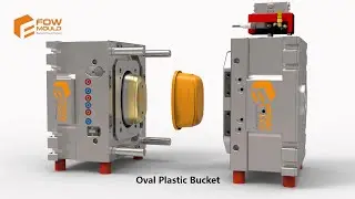 Records Of The Manufacturing Process Of Oval Plastic Bucket