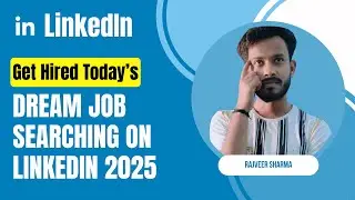 Find Your DREAM JOB on LinkedIn in 2025! | Watch This Now ?😮😮