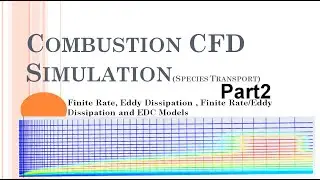 Combustion Modeling and Simulation Part 2|| Species Transport Ansys Fluent