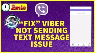 How to Fix Viber Not Sending Text Message Issue | Viber Message Problem Solved | Viber Issue 2022