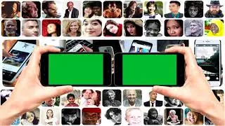 Copywrite Free  Background with two green screen motion background video green screen animation