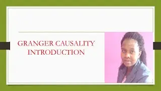 Granger Causality- Introduction