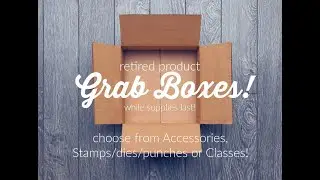 LAST CHANCE GRAB BOXES from The Creativity Cave