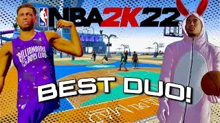 THE BEST DUO IN 2K! 2V2 ON NBA2K22! W/ XVXHollow
