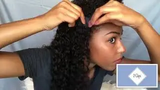 How I Install My Curly Clip In Extensions | CurlyHeaven.com