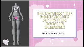 Improving the Pose ability of a BJD sculpting in Blender