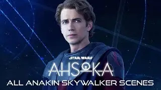All Anakin Skywalker Scenes in Ahsoka [HD]