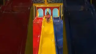 son doesn’t like going down the slide #shorts