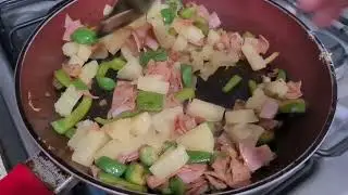 Easy option for New Year's Eve dinner. HAWAIIAN CHOPS. -- Mudo Culinario Con El Guicho