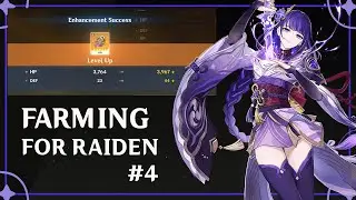 Farming Artifact for Raiden #4 - Flat def is everywhere | Genshin Impact