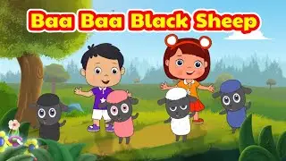 Baa Baa Black Sheep || English Nursery Rhyme