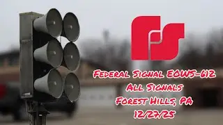 Federal Signal EOWS-612 - Forest Hills, PA - All Signals | 12/27/25