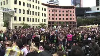 Wellington Rally of Hope to support filming of 
