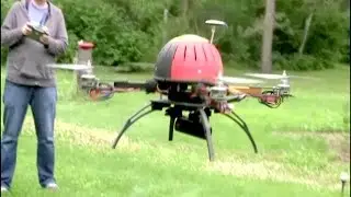 Quad Crash ( How Not to Fly a Quadcopter )