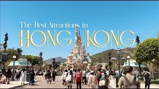 THE BEST ATTRACTIONS IN HONG KONG: DISNEYLAND, THE PEAK TRAM, NGONG PING 360, MADAME TUSSAUDS  🇭🇰