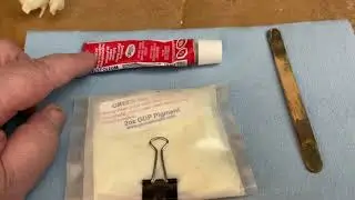 How to make Glow in the dark modeling putty