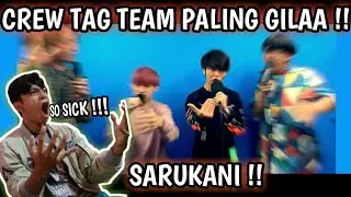 This is Crazy !!😨-SARUKANI |GBB2021 :World League Crew Wildcard !!-Crazy Reaction!!😳