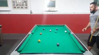 que trancada espetacular as 14 bolas sem errar nenhuma