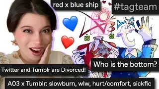 AO3 X TUMBLR ARE OFFICIALLY MARRIED