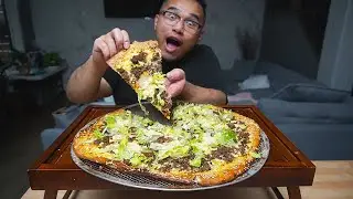 BIG MAC PIZZA Recipe - MUKBANG