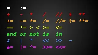 Every Single Operator in Python Explained
