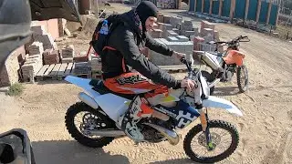 Я вернулся! Первый выезд на новой ракете Husqvarna TE 300