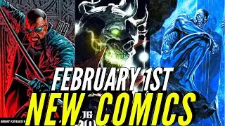 NEW COMIC BOOKS RELEASING FEBRUARY 1ST 2023 MARVEL COMICS & DC COMICS PREVIEWS COMING OUT THIS WEEK
