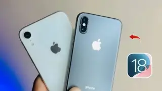 Update your iPhone X on iOS 18 || New Update for iPhone X - IOS 18