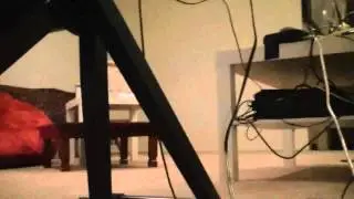 Tour around my apartment on top of my vacuum cleaner Roomba