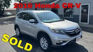 SOLD - 2016 Honda CR-V EX-L - Walk Around