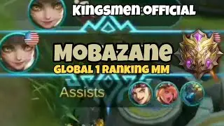 Global 1 WanWan || Youtube Mobazane Gameplay | Mobile Legends : Bang Bang | Kingsmen Official