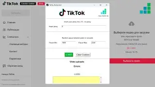 TikTok Autoposter - a program for automatic video publishing on TikTok