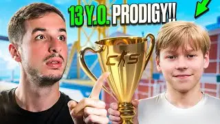 THIS 13 Y.O PRODIGY IS INSANE!! (ft. @KungFuAJ )