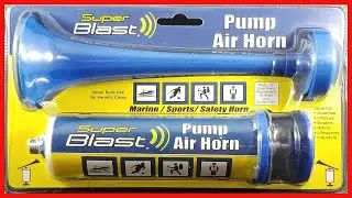 Super Blast 7218 Pump Air Horn (color may vary)
