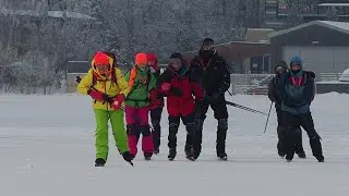 2023 2024 морозное  -17°C nordic skaters открытие сезона
