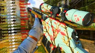 What 100,000 KILLS with a SNIPER looks like on Modern Warfare 3
